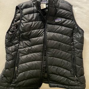 Patagonia vest - womans medium - black